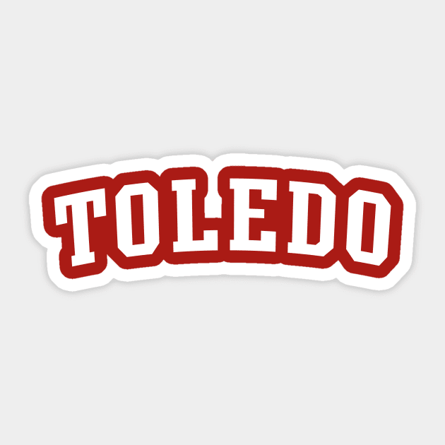 Toledo City Sticker by Novel_Designs